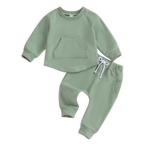 Fynaras Dip Hem Tracksuit Green
